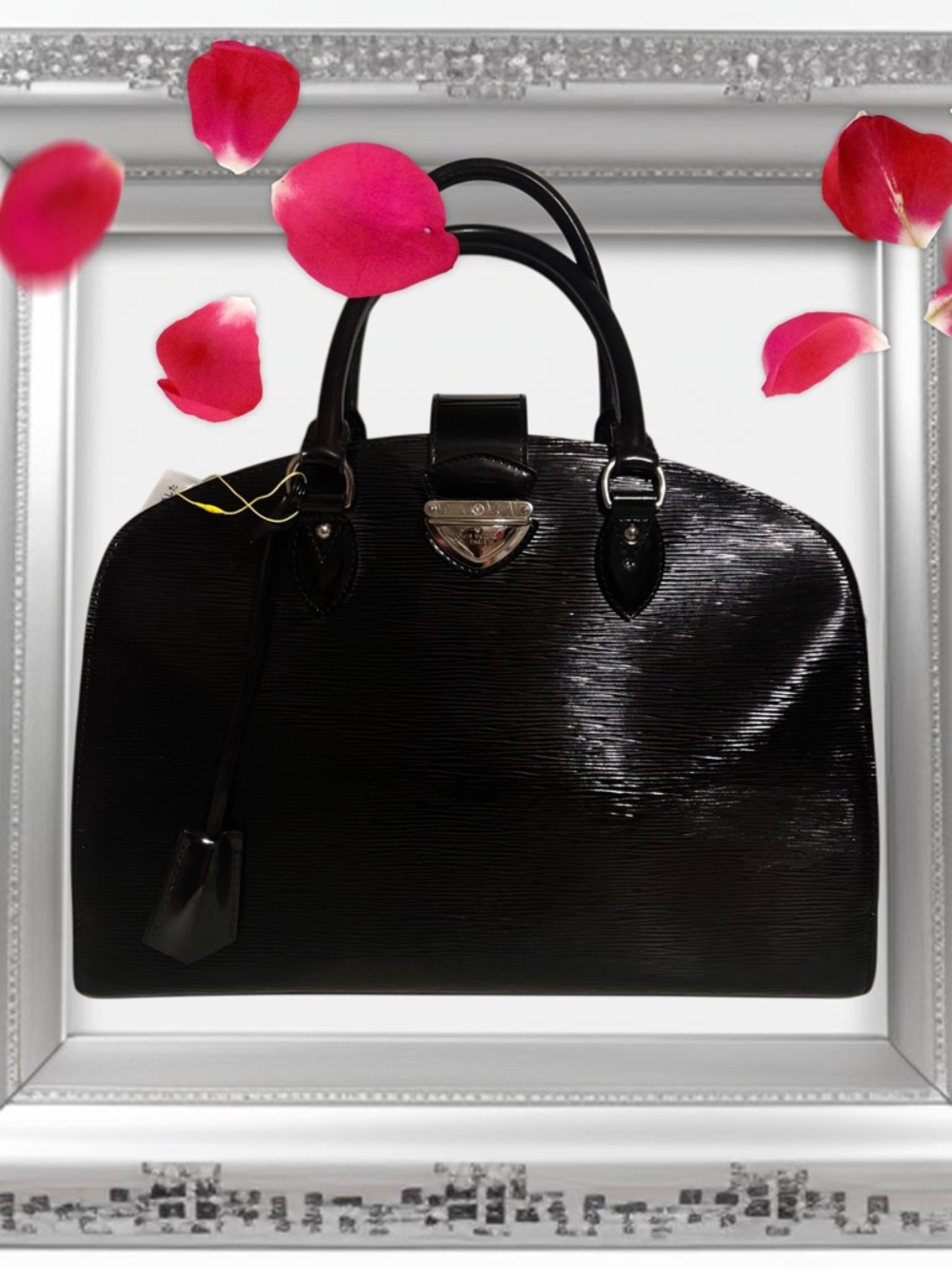 Louis Vuitton Electric Epi Pont Neuf GM with silver lock/key!